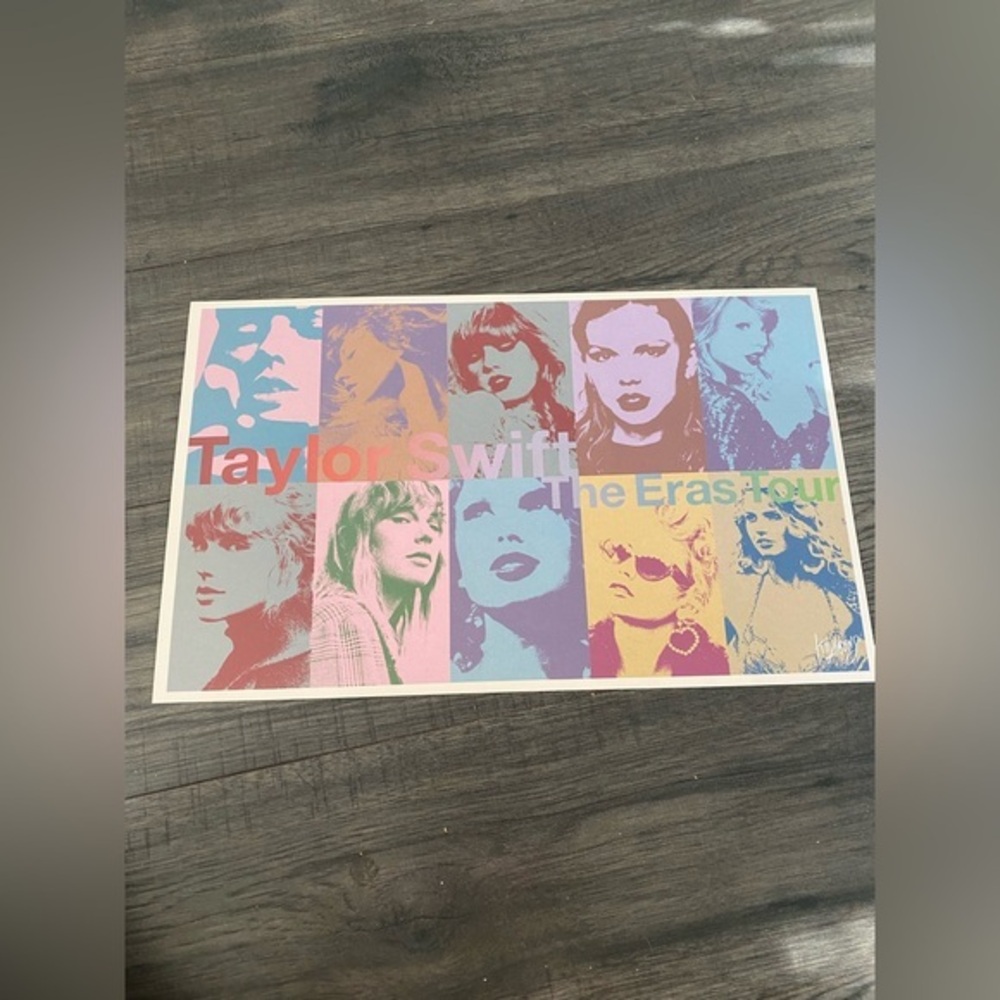 Eras tour poster Taylor swift VIP